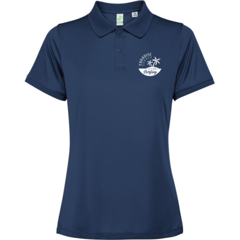 Polo recyclé femme personnalisable manches courtes Tormo ROLY