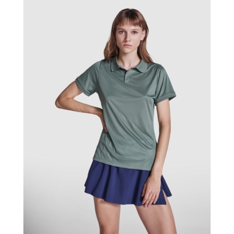 Polo recyclé femme personnalisable manches courtes Tormo ROLY