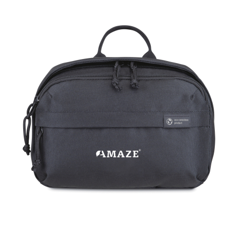 Trousse de toilette à personnaliser en rPET AWARE™ Renew
