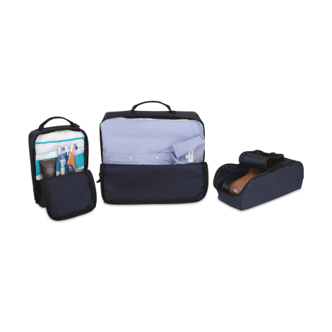 Set personnalisé de 3 cubes de voyage recyclés AWARE™