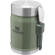 Bocal isotherme 400ml en acier recyclé avec fourchette intégrée Stanley
