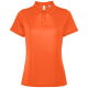Polo recyclé femme personnalisable manches courtes Tormo ROLY