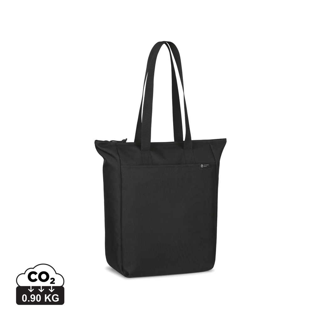 Sac personnalisé en rPET AWARE™ avec passeport digital Renew Noir