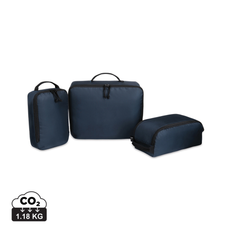 Set personnalisé de 3 cubes de voyage recyclés AWARE™