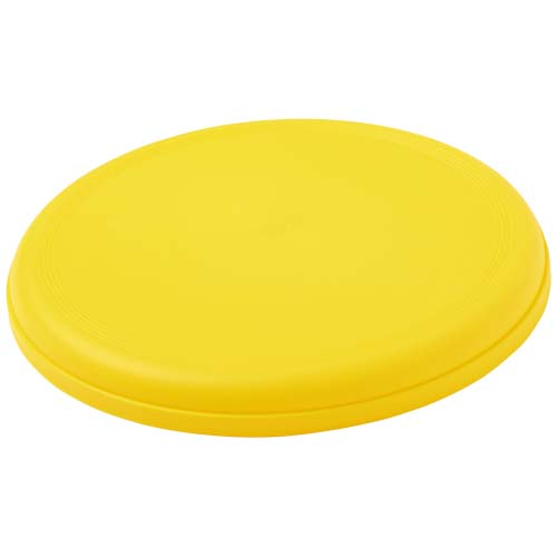 Frisbee personnalisable en plastique recyclé Orbit Jaune