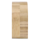 Horloge de bureau personnalisable en bambou forme arrondie Droplet