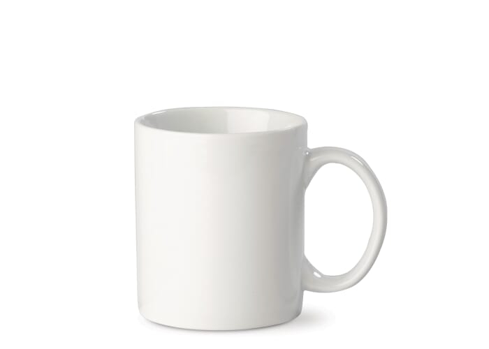Mug promotionnel réutilisable en céramique 300ml Oslo Blanc