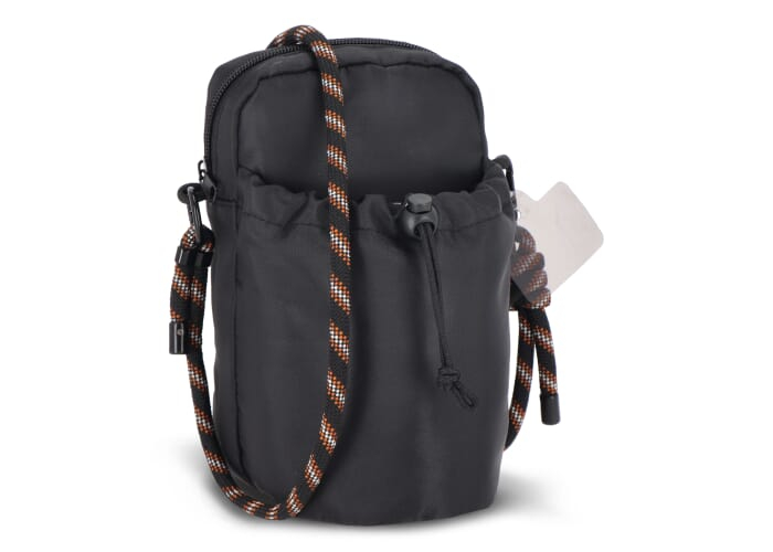Pochette publicitaire compacte rPET et sangle paracorde Hydrate Everyday Essentials Noir