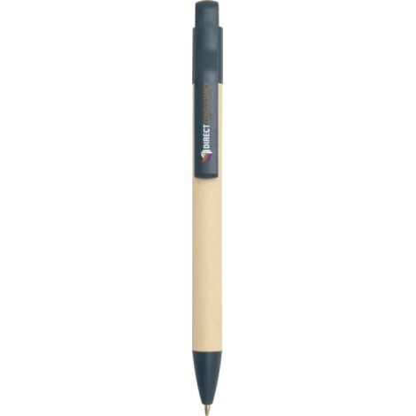 Stylo personnalisable en papier de canne à sucre Liliana