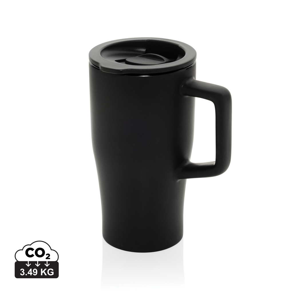 Mug en céramique 490 ml à personnaliser Quencher Noir