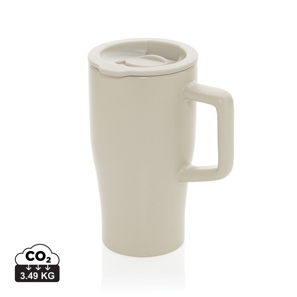 Mug en céramique 490 ml à personnaliser Quencher Gris