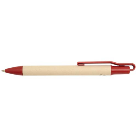 Stylo personnalisable en papier de canne à sucre Liliana