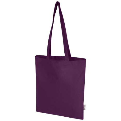 Sac à personnaliser 140g en coton recyclé Madras Blend