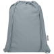 Sac publicitaire 140g en coton recyclé avec cordon Oregon Blend