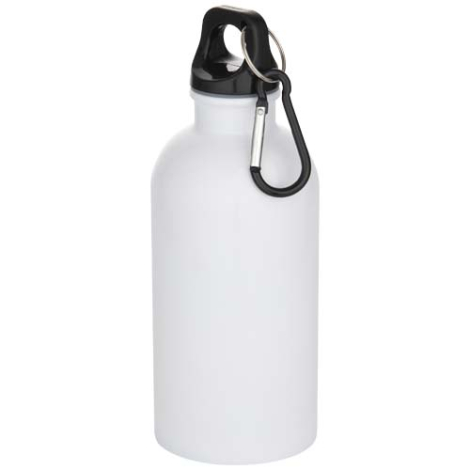 Bouteille de 400 ml en inox recyclé personnalisée Oregon