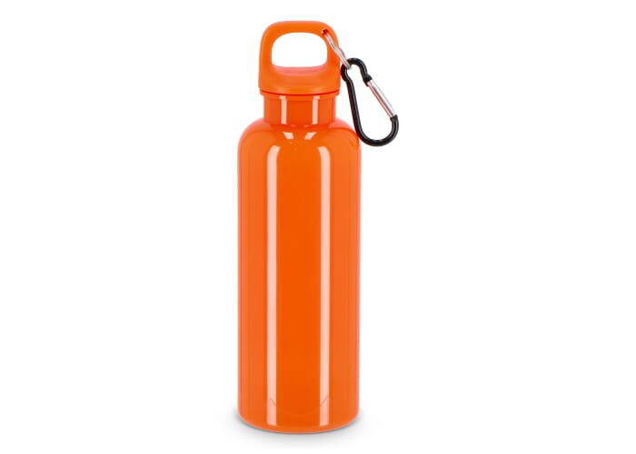 Bouteille de 500 ml en R-PET à personnaliser Nina Orange