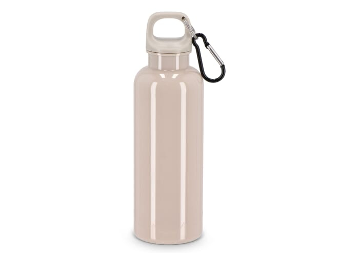 Bouteille de 500 ml en R-PET à personnaliser Nina Taupe