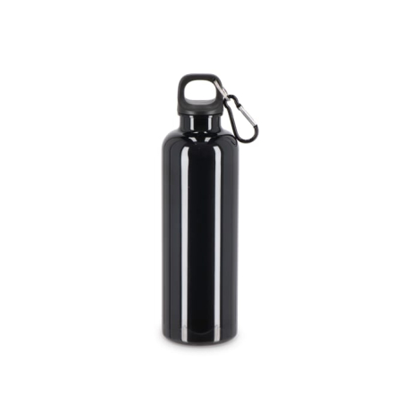 Gourde recyclée 750 ml à personnaliser avec mousqueton Nina