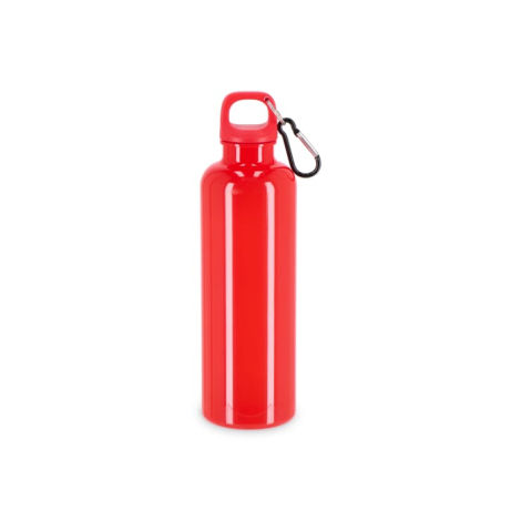 Gourde recyclée 750 ml à personnaliser avec mousqueton Nina