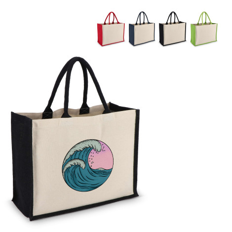 Sac promotionnel coton et jute 320g 42cm
