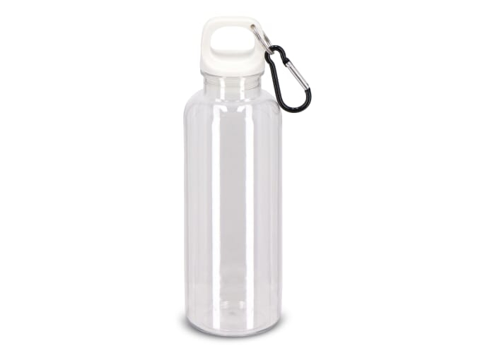 Bouteille promotionnelle 500ml R-PET avec mousqueton Transparent