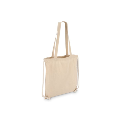 Sac personnalisable coton 140g à cordon 38x42cm