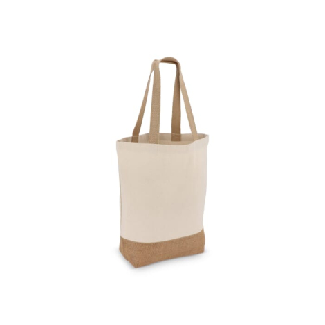 Sac personnalisé coton et jute 320g 41cm