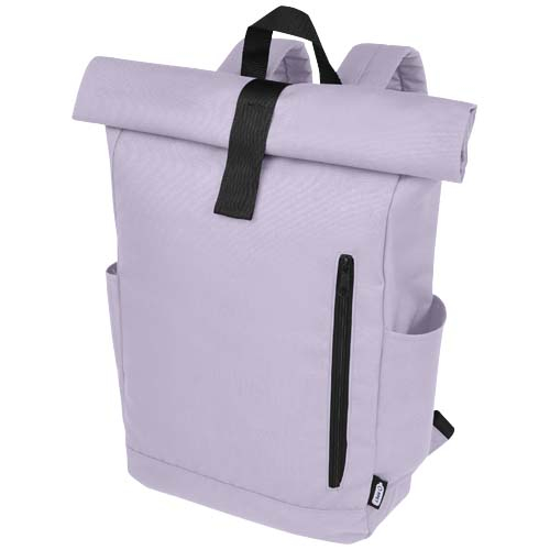 Sac à dos RPET pour ordinateur 15,6" à personnaliser Byron Lilas