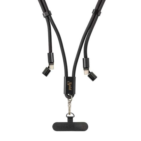 Cordon téléphone rPET RCS 60W à personnaliser LoopAmp