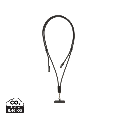 Cordon téléphone rPET RCS 60W à personnaliser LoopAmp