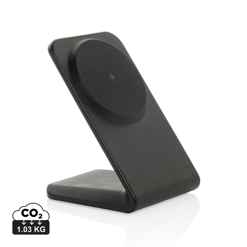 Chargeur magnétique 15W RCS à personnaliser VoltPerch Noir