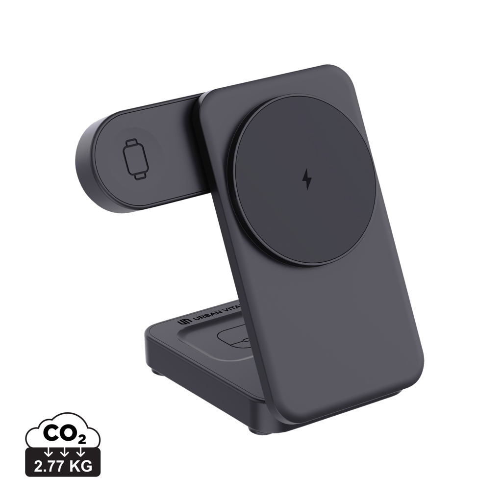 Chargeur 3 en 1 RCS personnalisé Urban Vitamin Arcadia Noir
