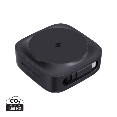Chargeur 2 en 1 magnétique 15W promotionnel Golet