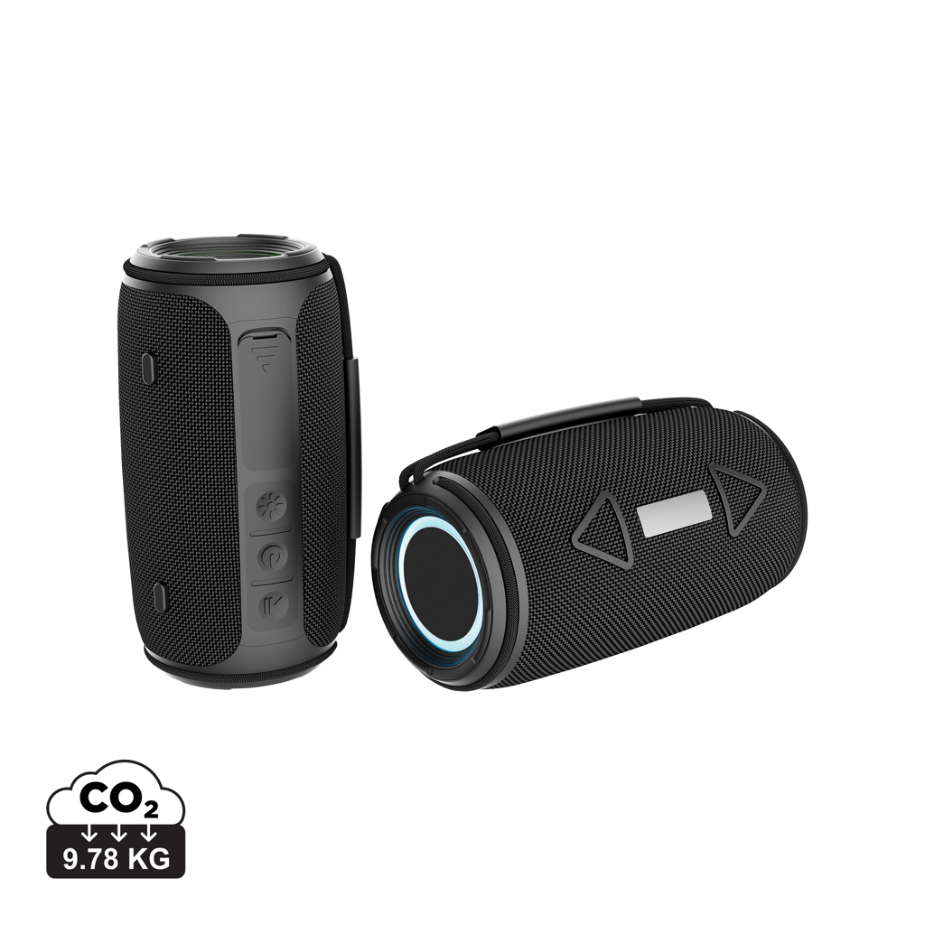 Enceinte 16W IPX4 RCS à personnaliser Prisma Noir