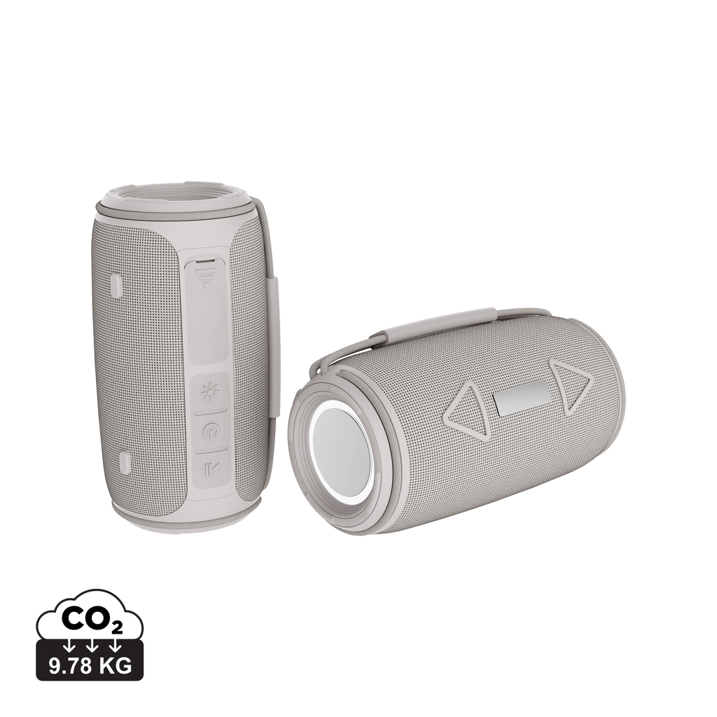 Enceinte 16W IPX4 RCS à personnaliser Prisma Gris