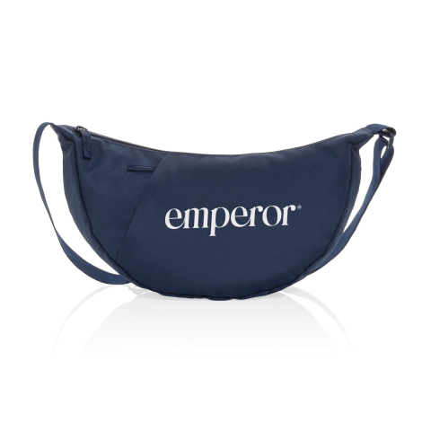 Sac bandoulière promotionnel XL en rPET AWARE™ Crescent