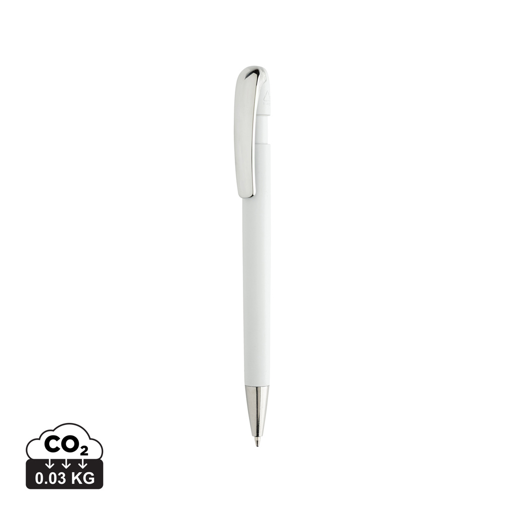 tylo personnalisable ABS recyclé clip métal Glide Blanc