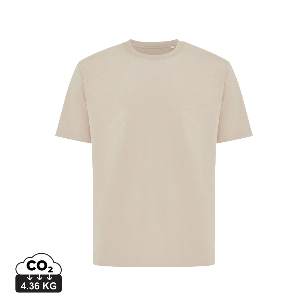 T-shirt unisexe promotionnel coton recyclé 220g Nikko desert