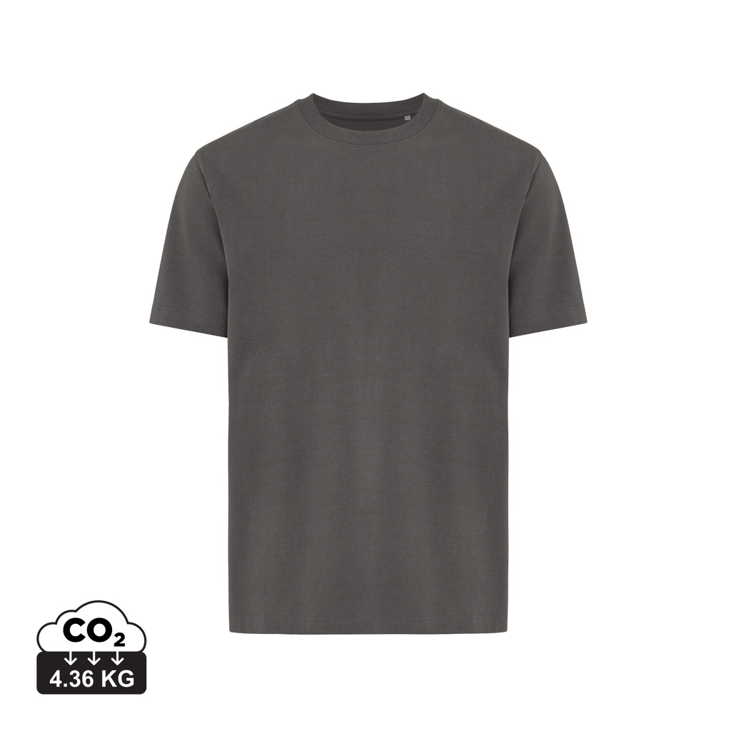T-shirt unisexe promotionnel coton recyclé 220g Nikko anthracite