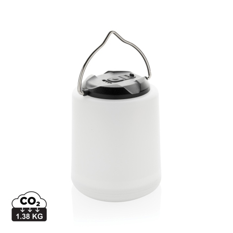 Lampe de table promotionnelle recyclée rechargeable Limio