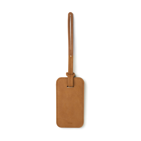 Étiquette bagage personnalisée RCS cuir recyclé Bosler