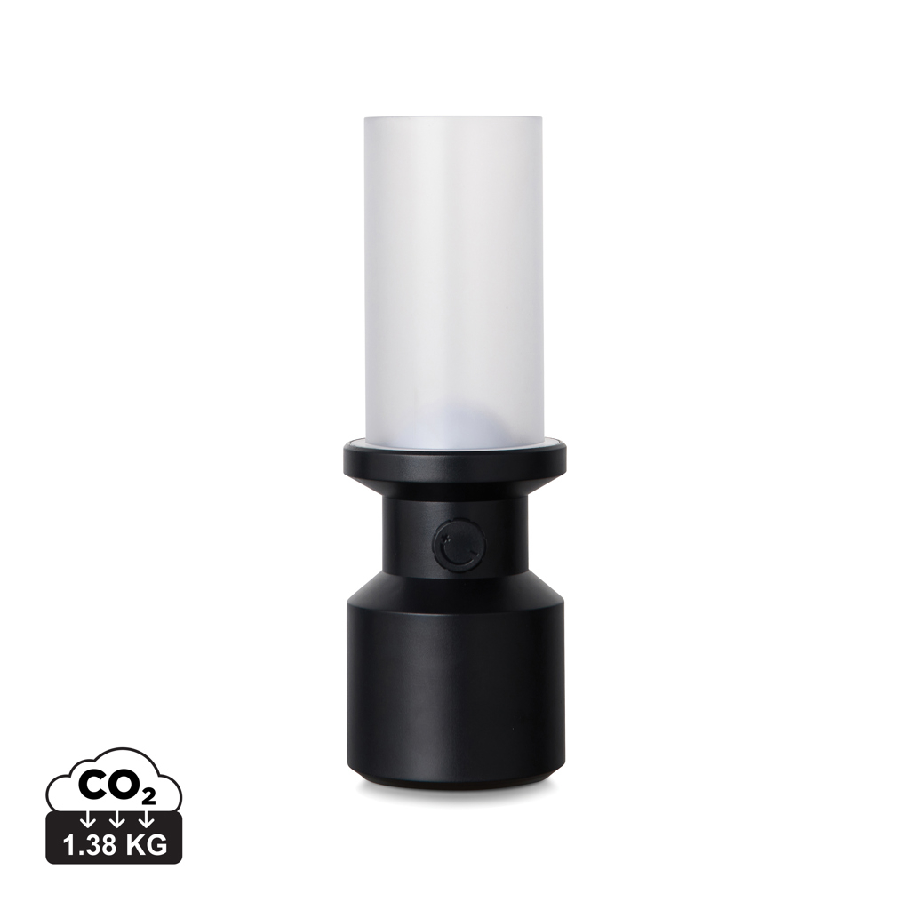 Lampe de table à personnaliser ABS recyclé Niori Noir