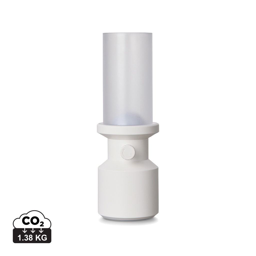 Lampe de table à personnaliser ABS recyclé Niori Blanc
