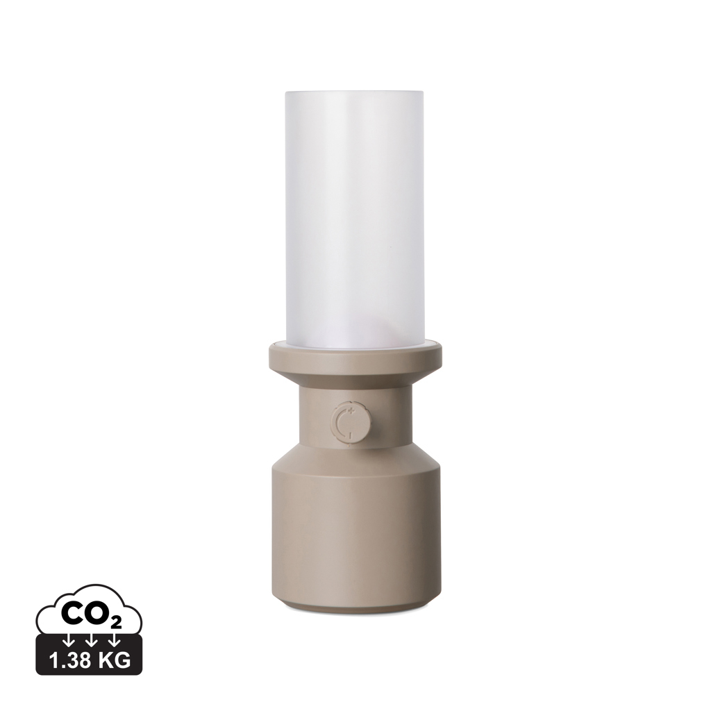 Lampe de table à personnaliser ABS recyclé Niori Beige