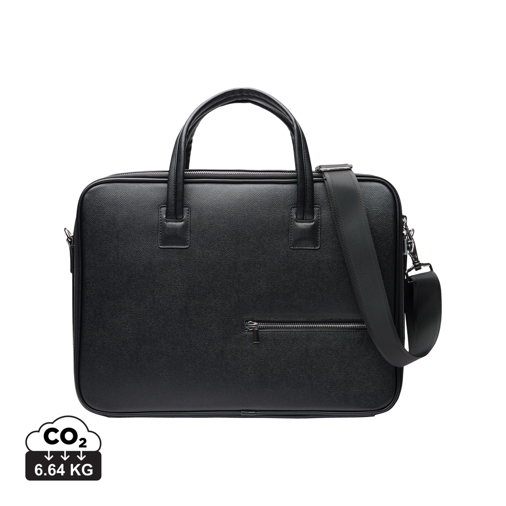 Sacoche rPET pour écran 15’’ personnalisée Bermond Noir