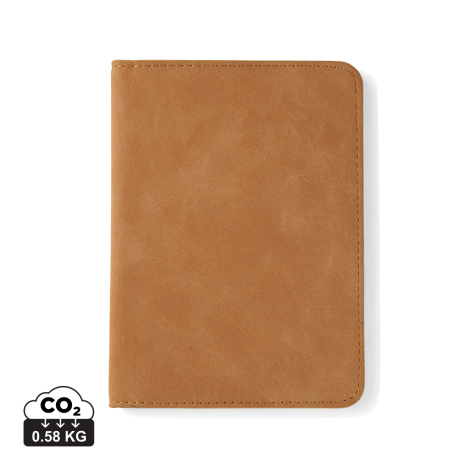 Housse passeport personnalisée anti-RFID RCS Bosler