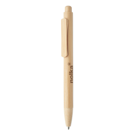 Stylo à bille bambou promotionnel Mambo