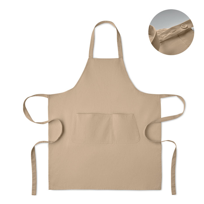 Tablier coton bio 240g promotionnel Gamma corde