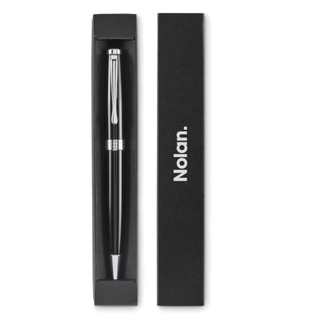 Stylo bille twist personnalisable avec boîte Lyon