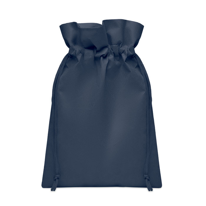 Pochette cadeau personnalisée RPET 20×30cm Okurimono Bleu